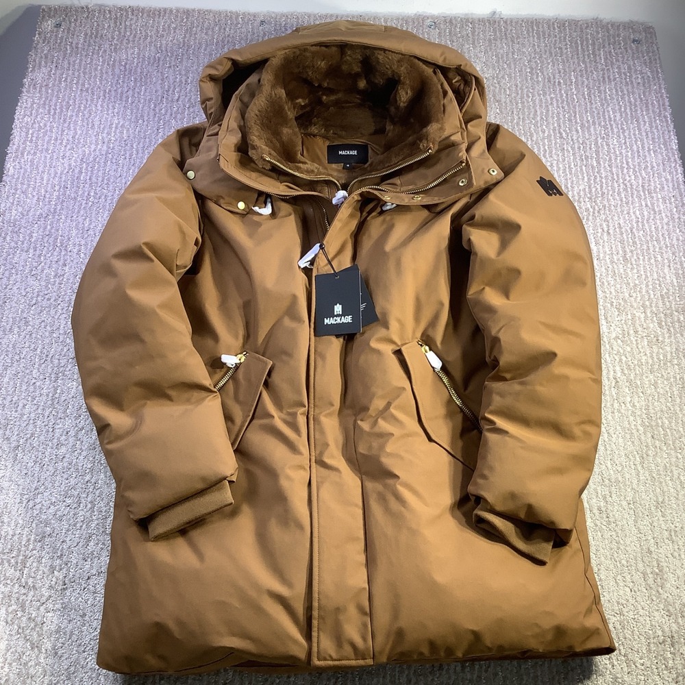 Mackage Sullivan-Z 2 in 1 Parka Removable Hooded Bib Mens -13F Rated Size 42 NWT